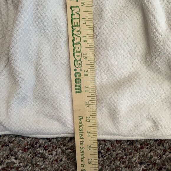 Patagonia Women's Re-Tool Ivory Textured Plush Half Snap Fleece Pullover Size S - Picture 14 of 15